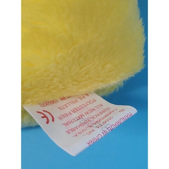 TY Beanie Baby TRADEE Bear Internet Exclusive Beanbag Plush Stuffed Teddy Yellow - Picture 8 of 10